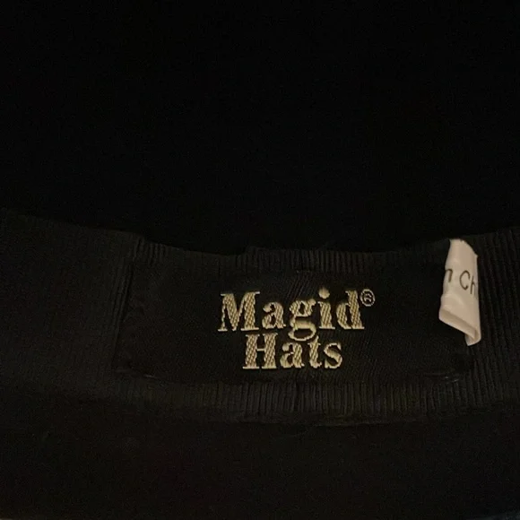 Black Felt Fedora - Picture 3 of 4